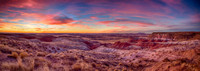Sunset over the Painted Desert, Arizona