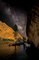 Milky Way over the Green River, Dinosaur NM, Utah