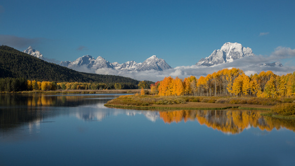 Teton Reflections from the Oxbow