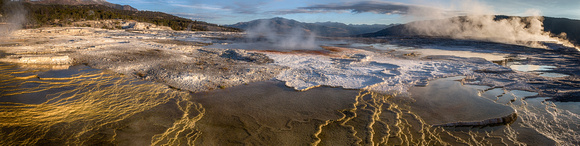Mammoth Hot Springs #2 Upper Terrace, Yellowstone National Park, Wyoming