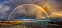 Spring Storm and Rainbow, Ash Meadows NWR, Nevada