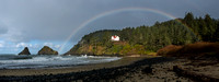 Rainbow over the Lightkeeper's House