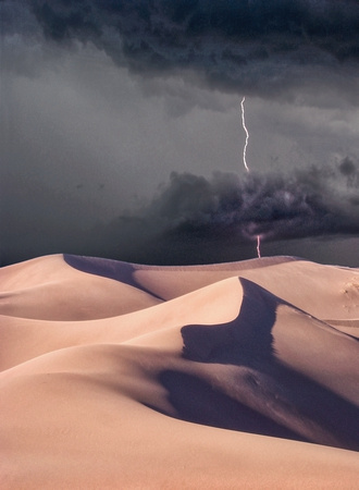 Approaching Storm, Great Sand Dunes NP, Colorado