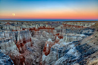 Moonrise, Coal Mine Canyon, Arizona