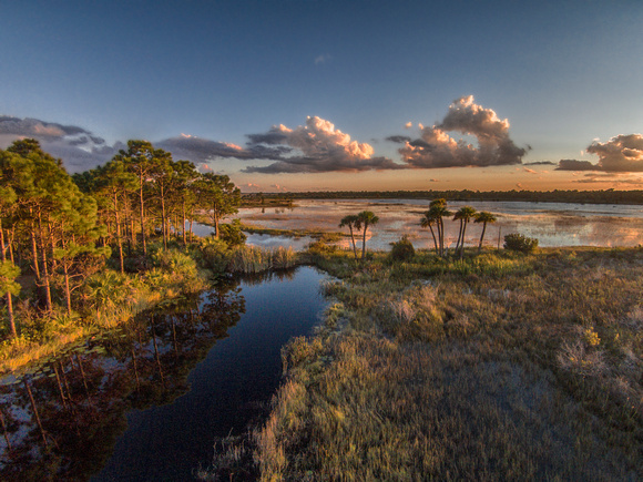 Evening Clouds, Savannas Preserve State Park, FL