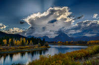 Approaching Storm over the Tetons