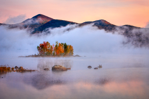 Morning Fog, Chittendon Reservoir, Vermont